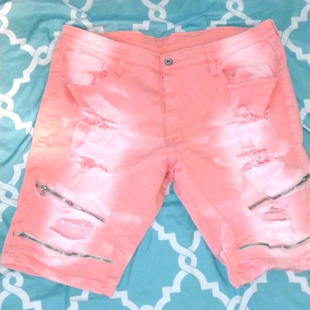 Krisp designer jean shorts